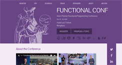 Desktop Screenshot of functionalconf.com